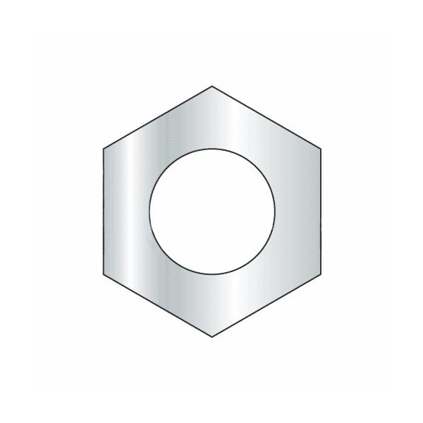 Newport Fasteners Hex Nut, 1"-8, Steel, Grade 8, Zinc Plated, 55/64 in Ht, 110 PK 415402-BR-110 - main